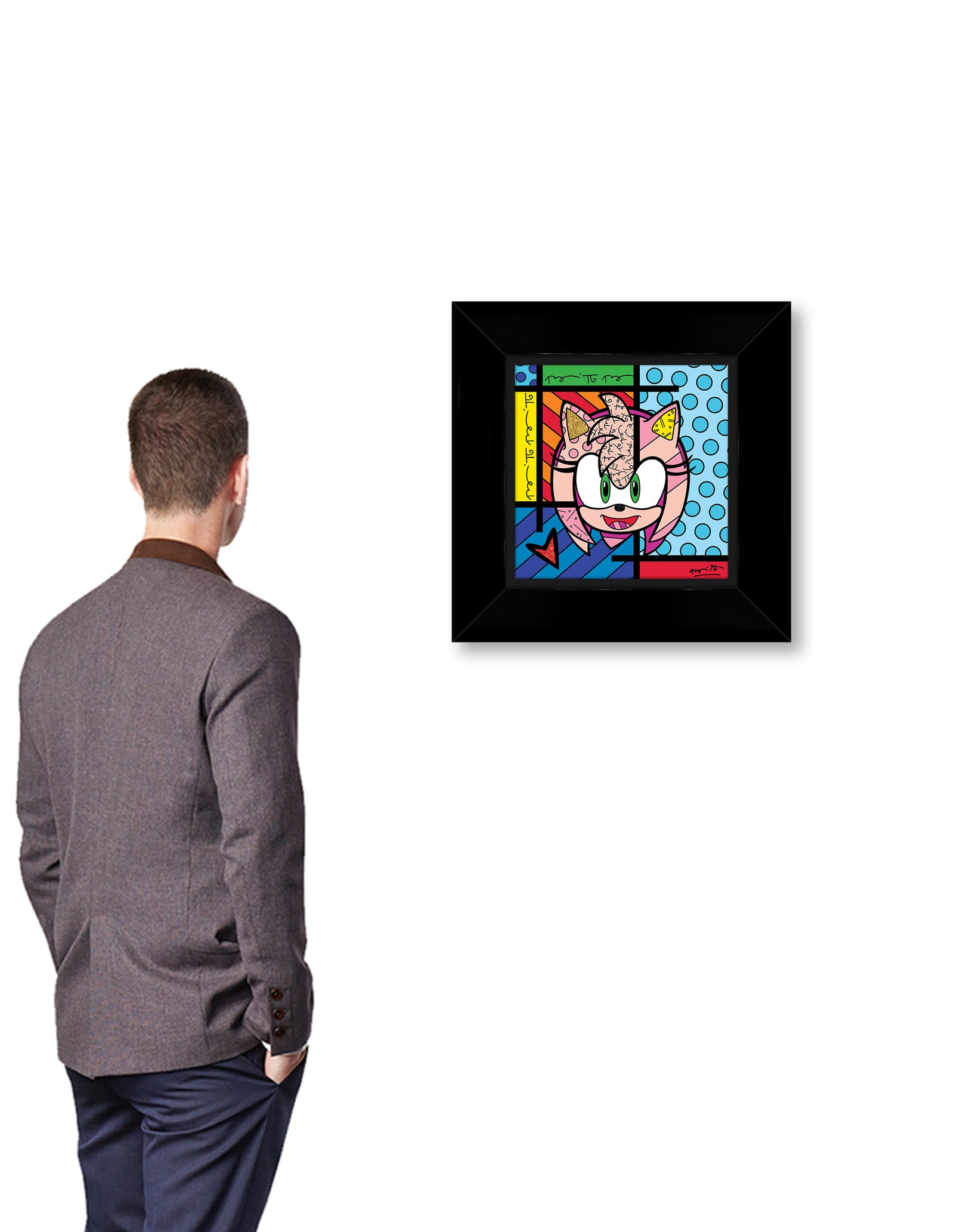 Amy Rose - Sega By Britto - Limited Edition Print