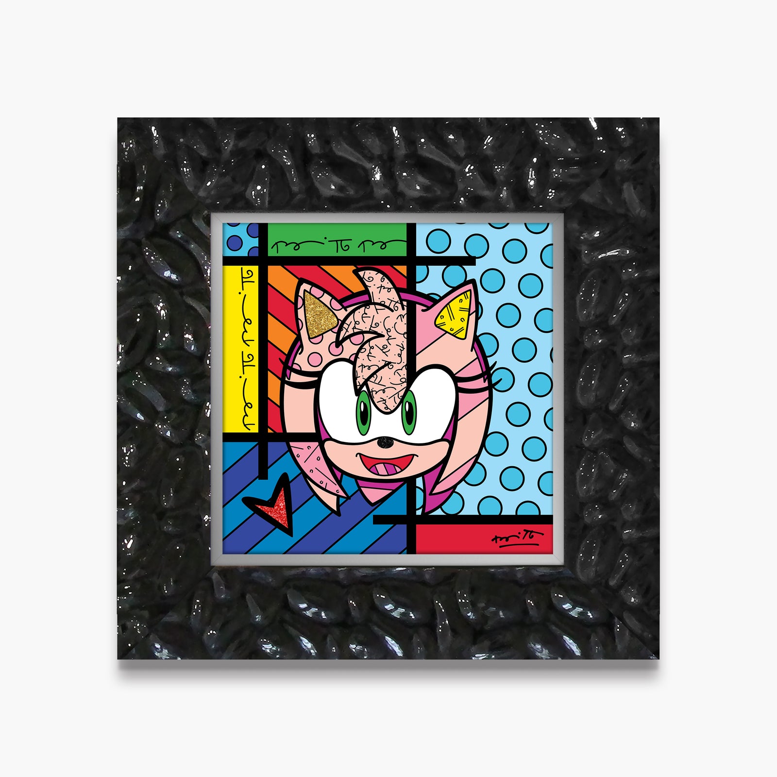 Amy Rose - Sega By Britto - Limited Edition Print