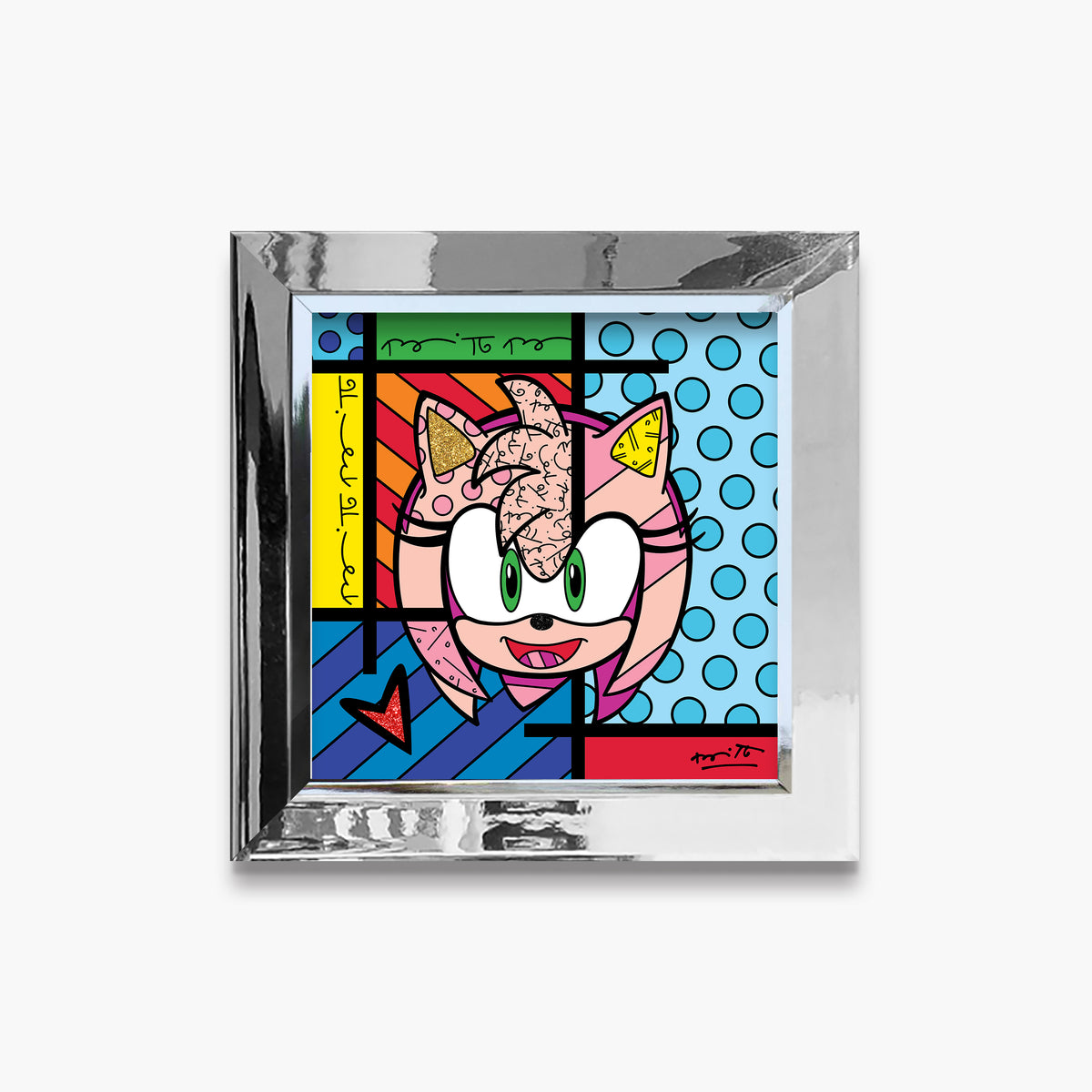 Amy Rose - Sega By Britto - Limited Edition Print