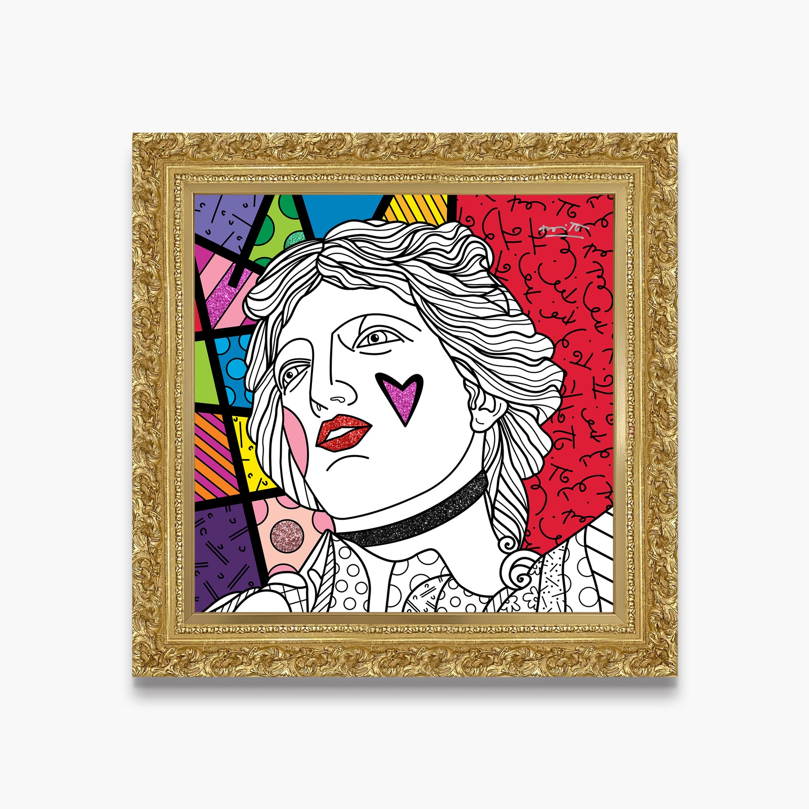 blind love limited edition print  colorful decorative collectible gift idea