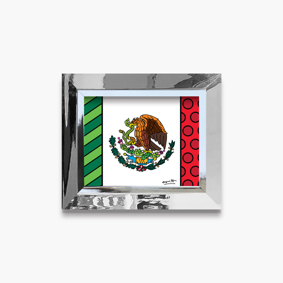 mexico limited edition print  colorful decorative collectible gift idea