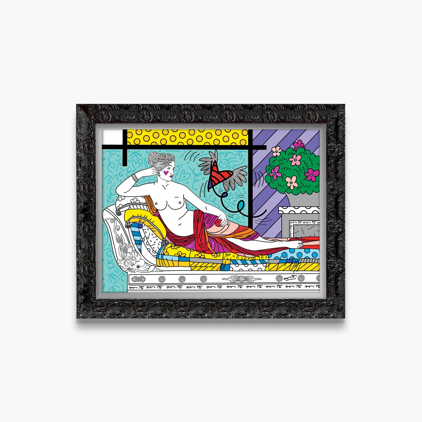 aphrodite limited edition print  colorful decorative collectible gift idea