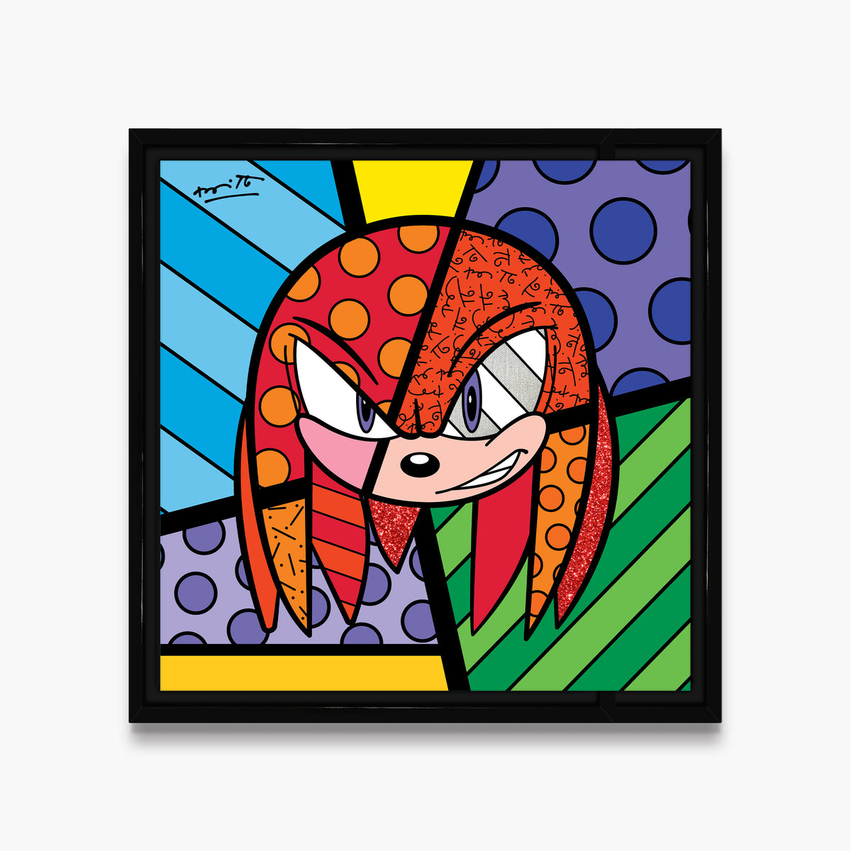 Knuckles - Sega By Britto - Limited Edition Print