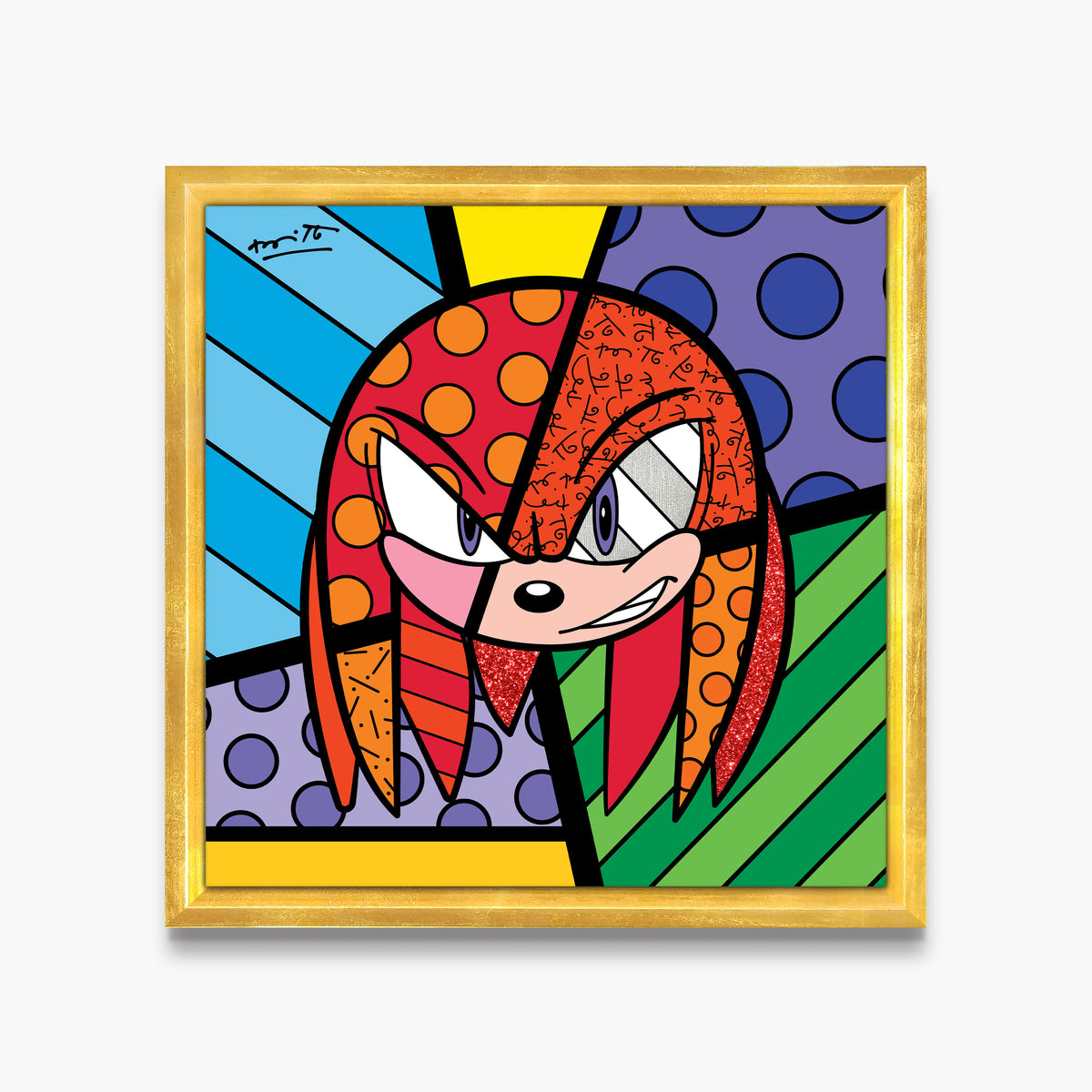 Knuckles - Sega By Britto - Limited Edition Print