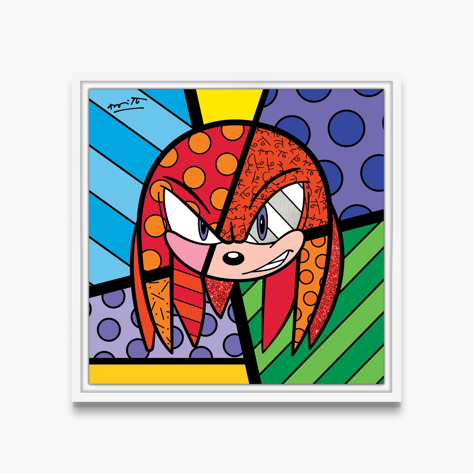 Knuckles - Sega By Britto - Limited Edition Print