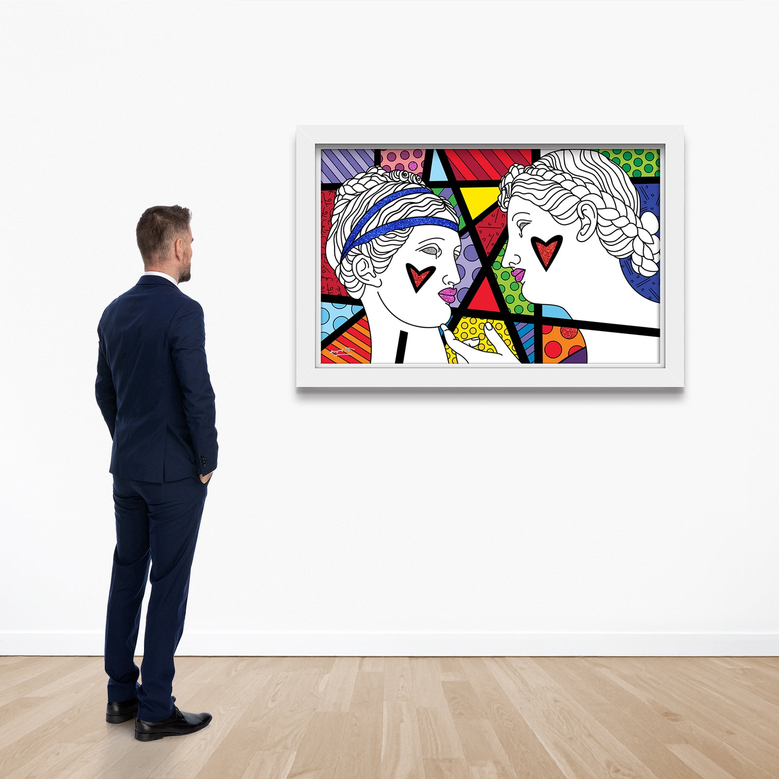 innocence limited edition print  artistic colorful design collectible