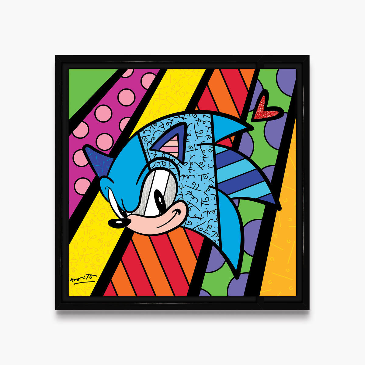 Sonic - Sega By Britto - Limited Edition Print