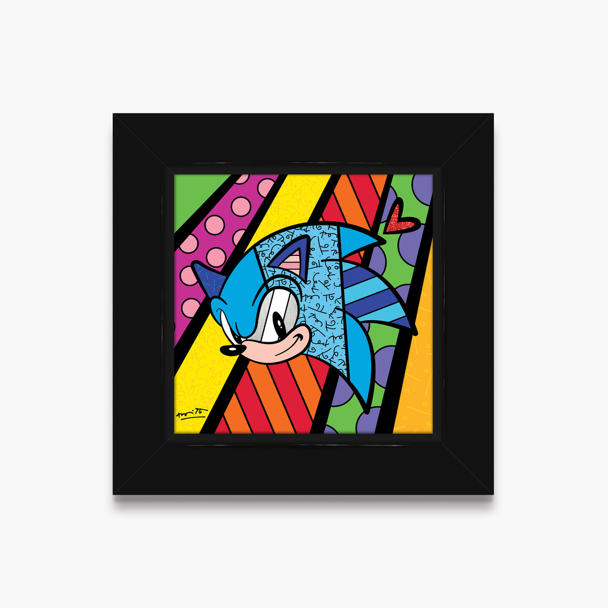 Sonic - Sega By Britto - Limited Edition Print