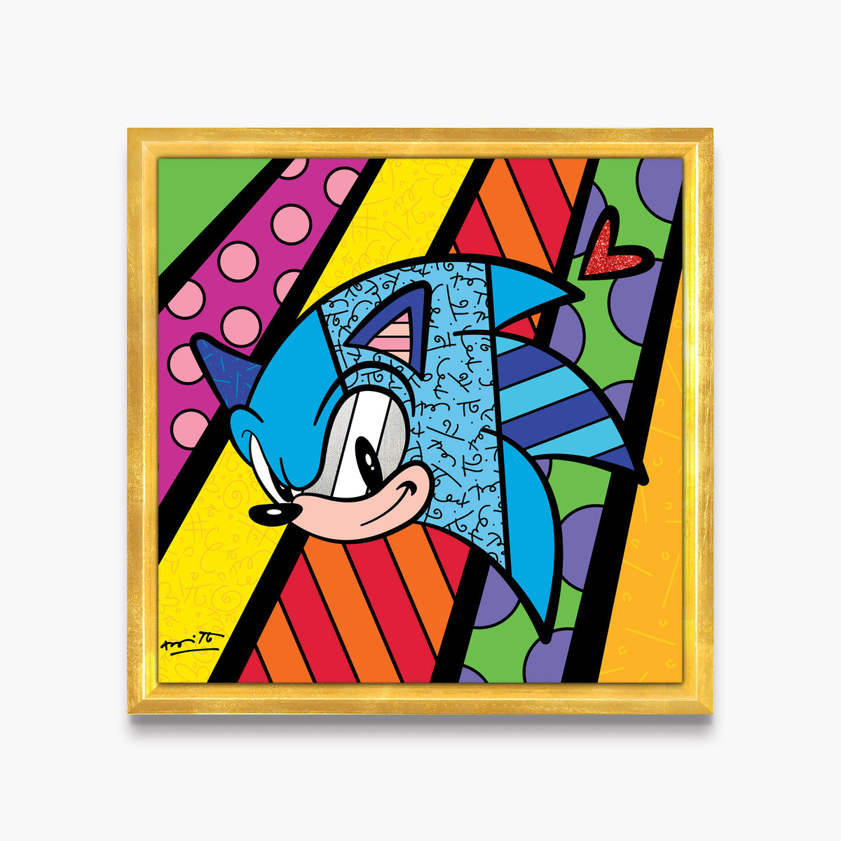 Sonic - Sega By Britto - Limited Edition Print