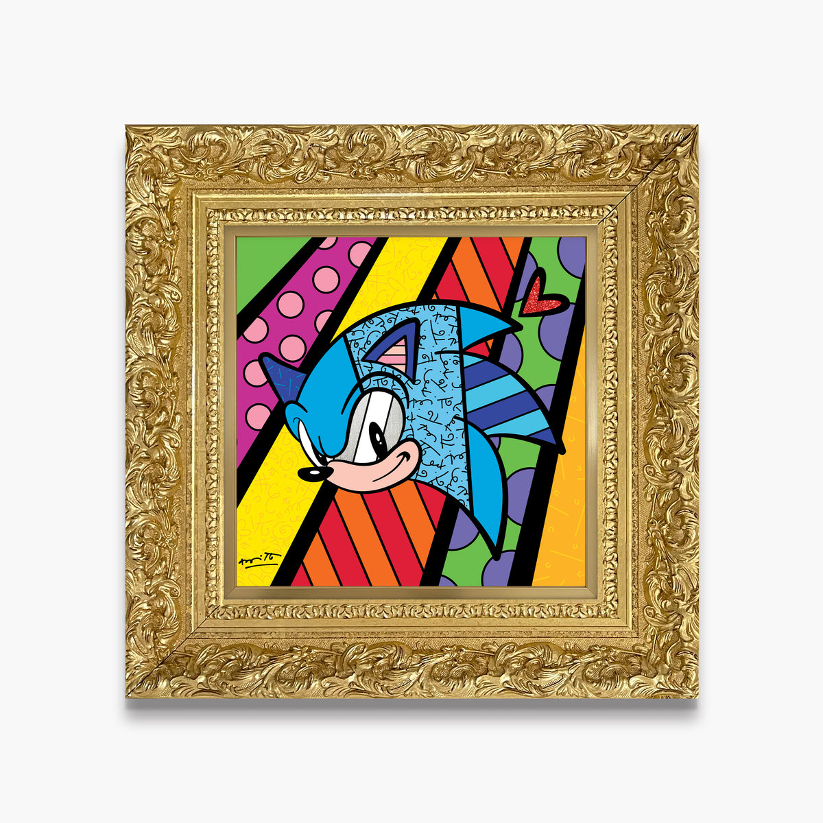 Sonic - Sega By Britto - Limited Edition Print
