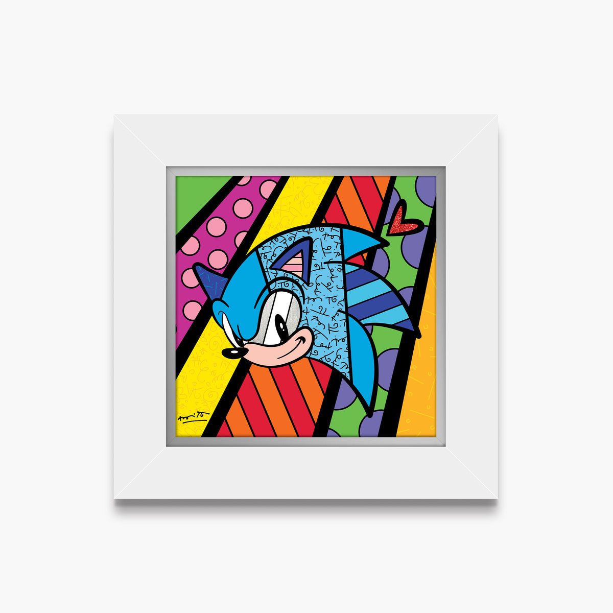 Sonic - Sega By Britto - Limited Edition Print
