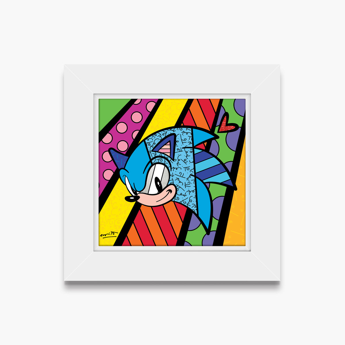 Sonic - Sega By Britto - Limited Edition Print