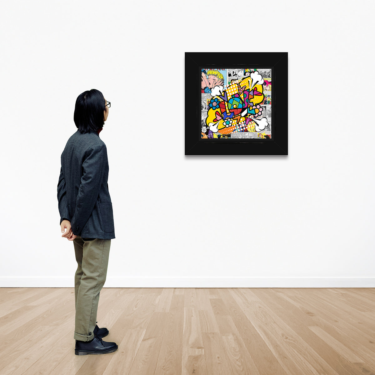 pop love limited edition print  colorful decorative collectible gift idea