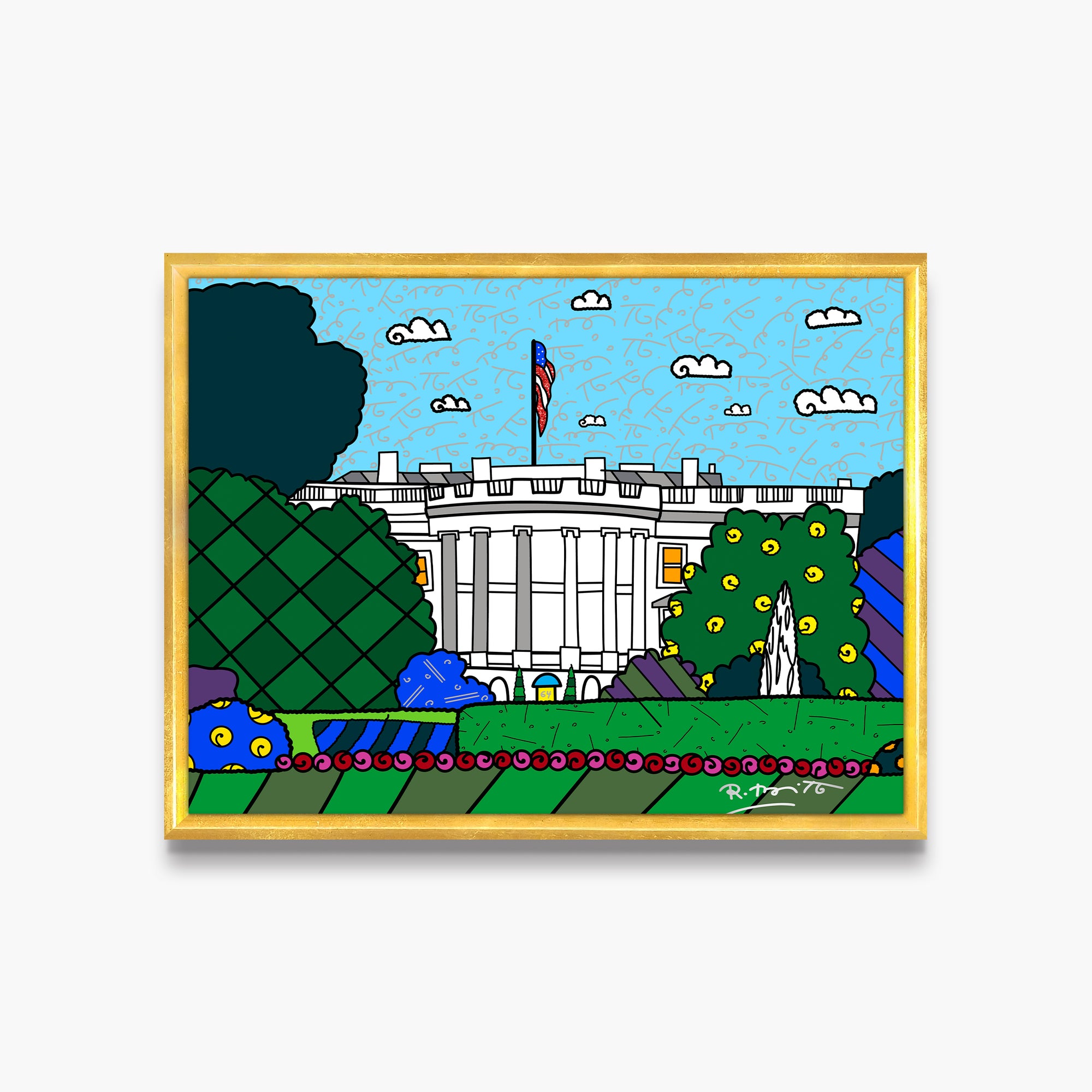 1600 Pennsylvania Avenue - Limited Edition Print - Shop Britto