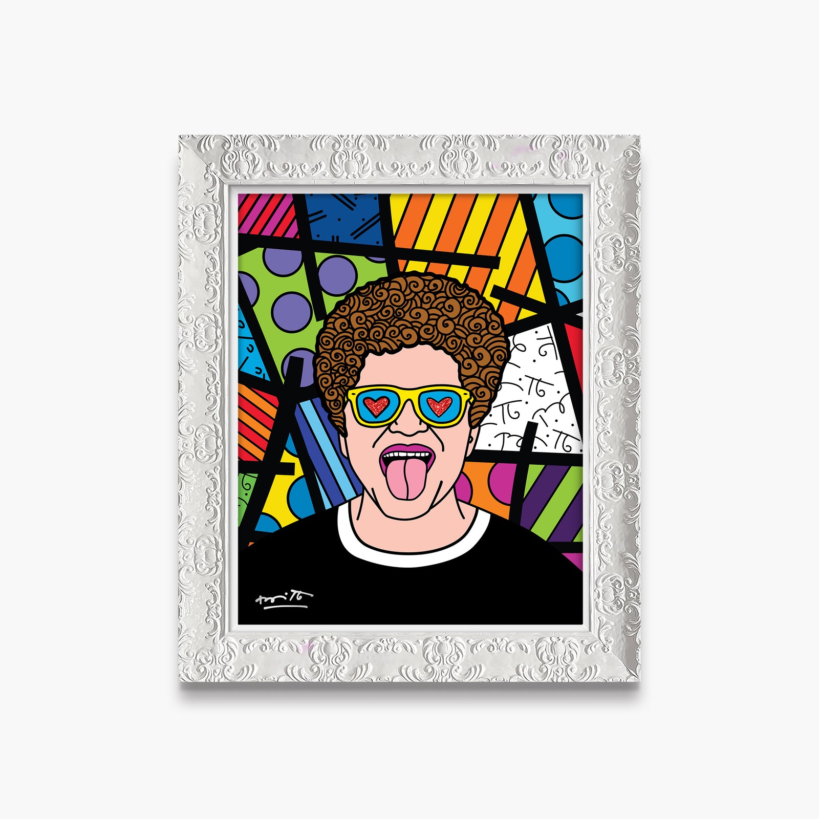 modern pop art romero growing up collection limited  vibrant home decor