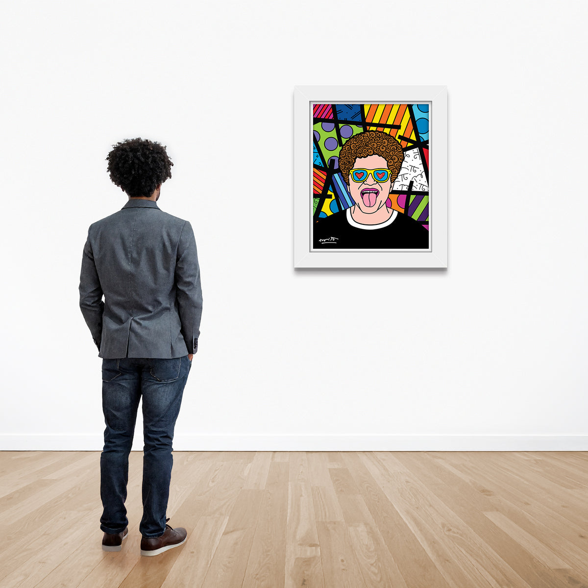 modern pop art romero growing up collection limited  vibrant home decor