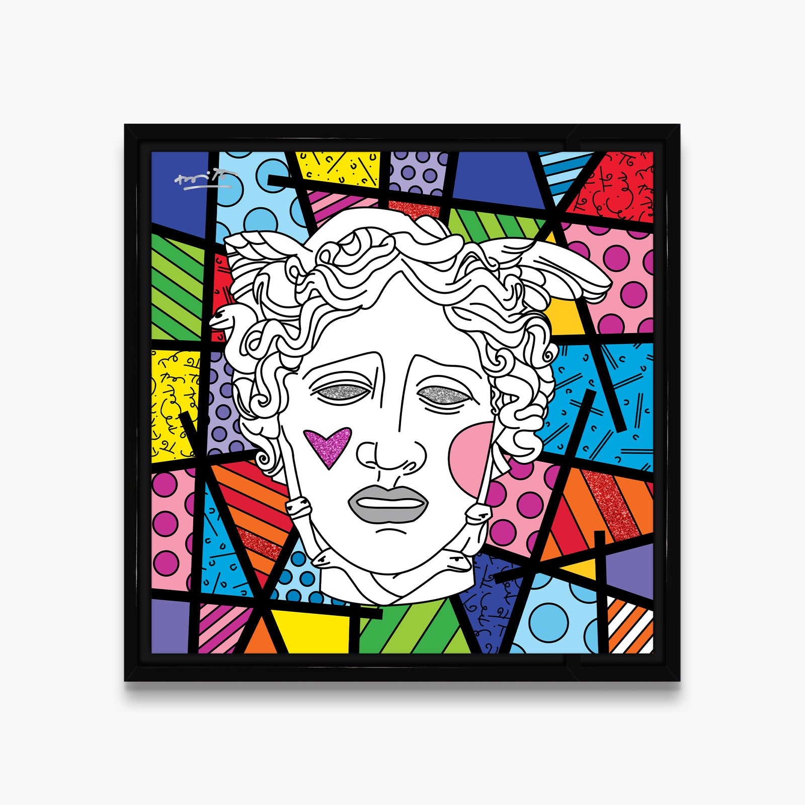 medusa limited edition print  colorful decorative collectible gift idea