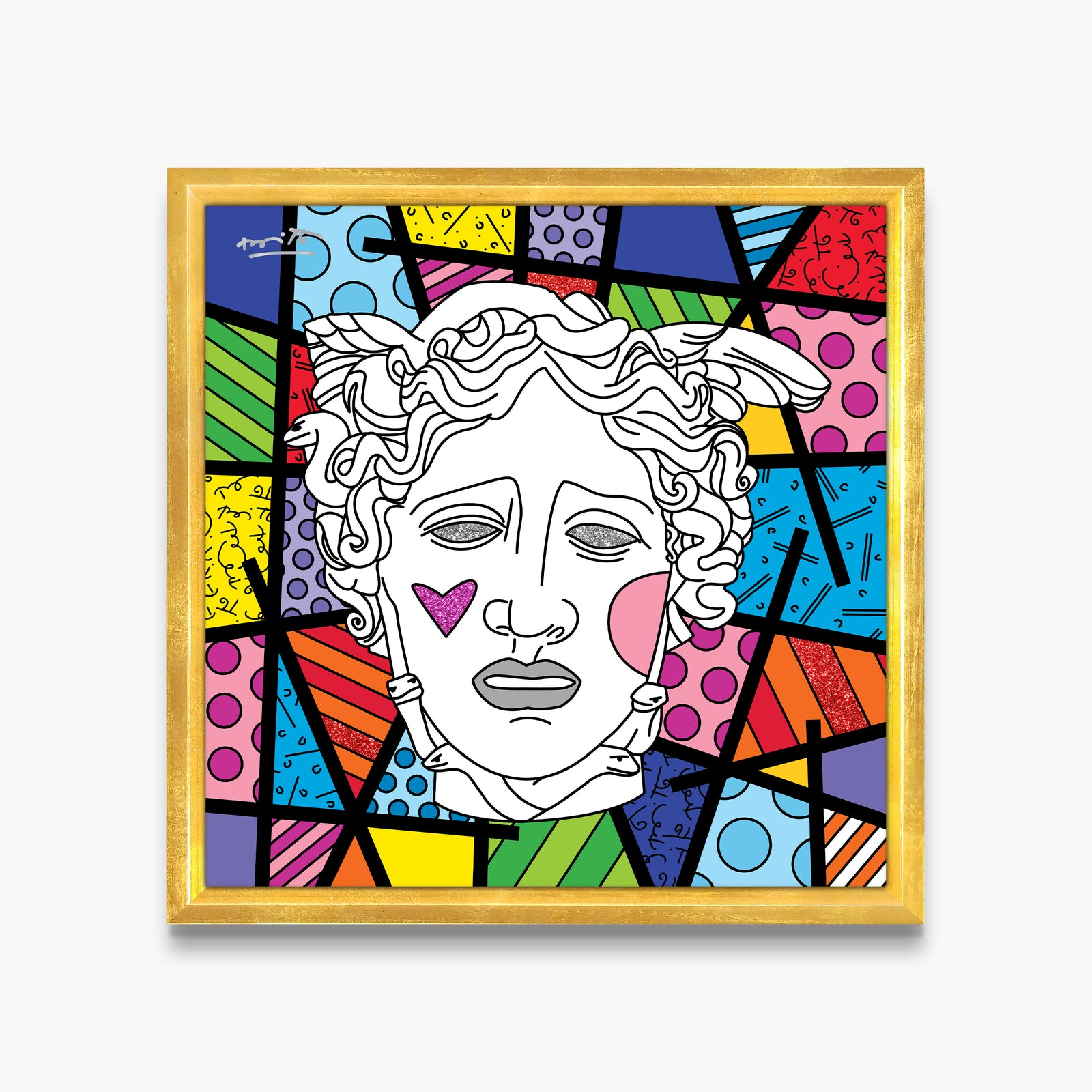 medusa limited edition print  colorful decorative collectible gift idea