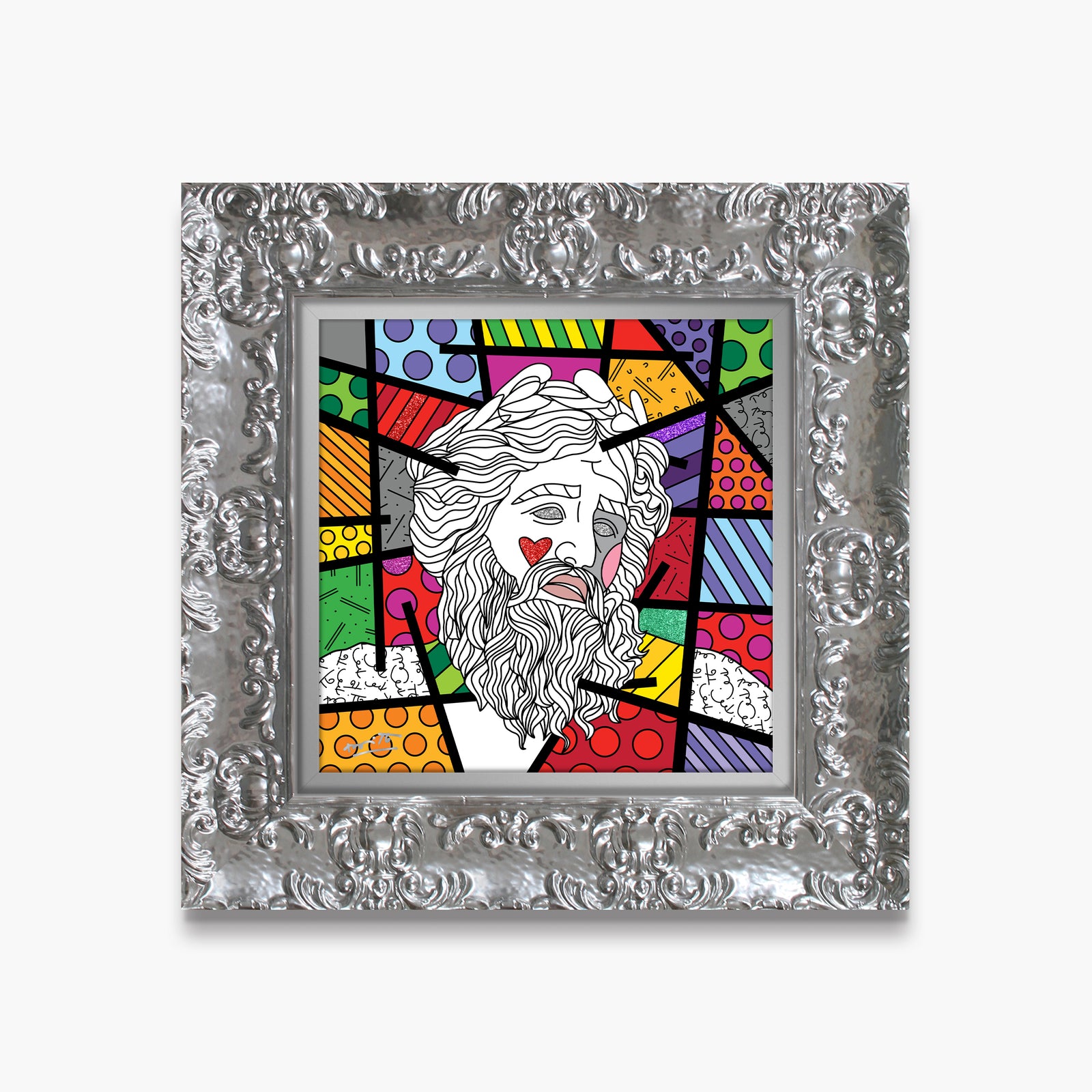 zeus limited edition print  colorful decorative collectible gift idea