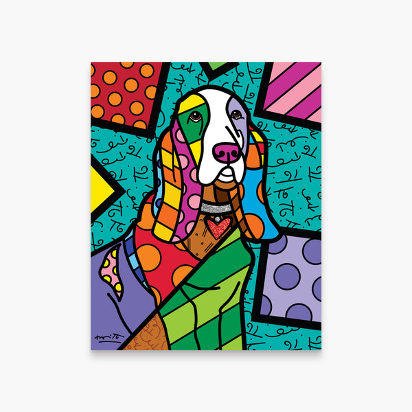 Basset Hound (Our Best Friends Collection) - Limited Edition Print