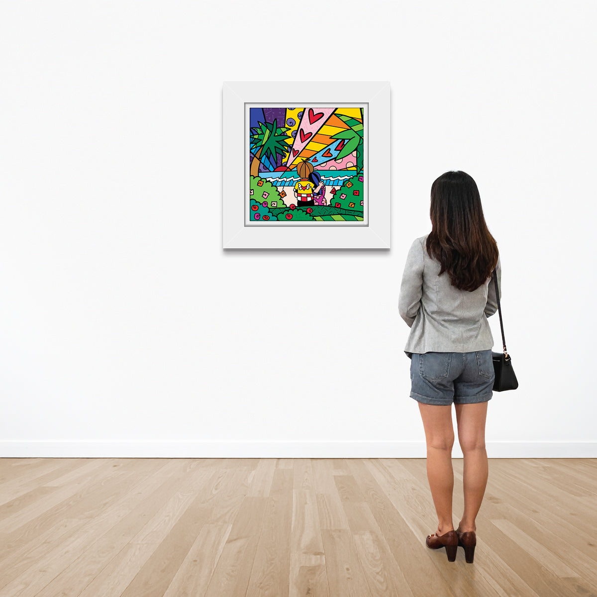 modern pop art every day limited edition print  vibrant home decor