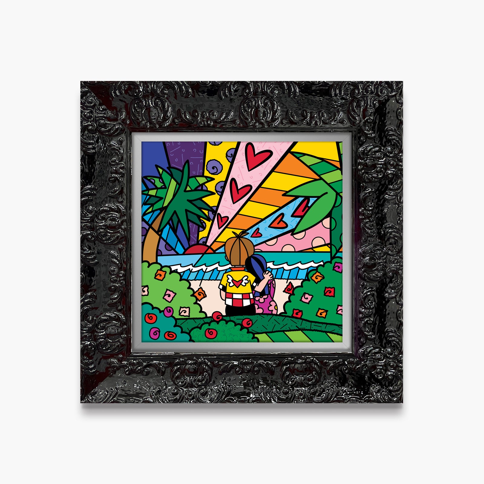 Romero Britto every day limited edition print  colorful pop art design