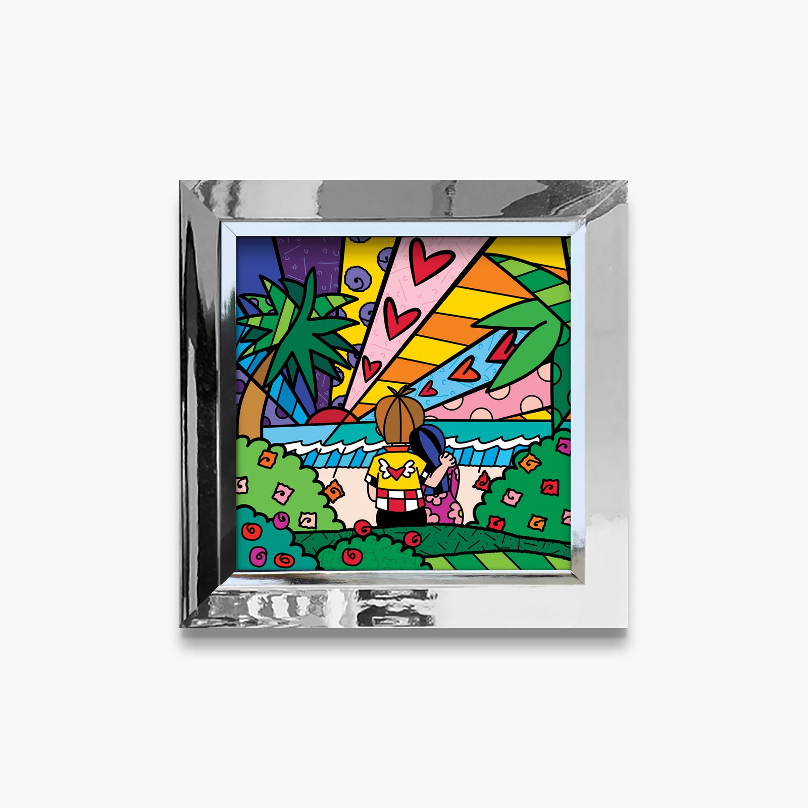 Romero Britto every day limited edition print  contemporary pop art piece