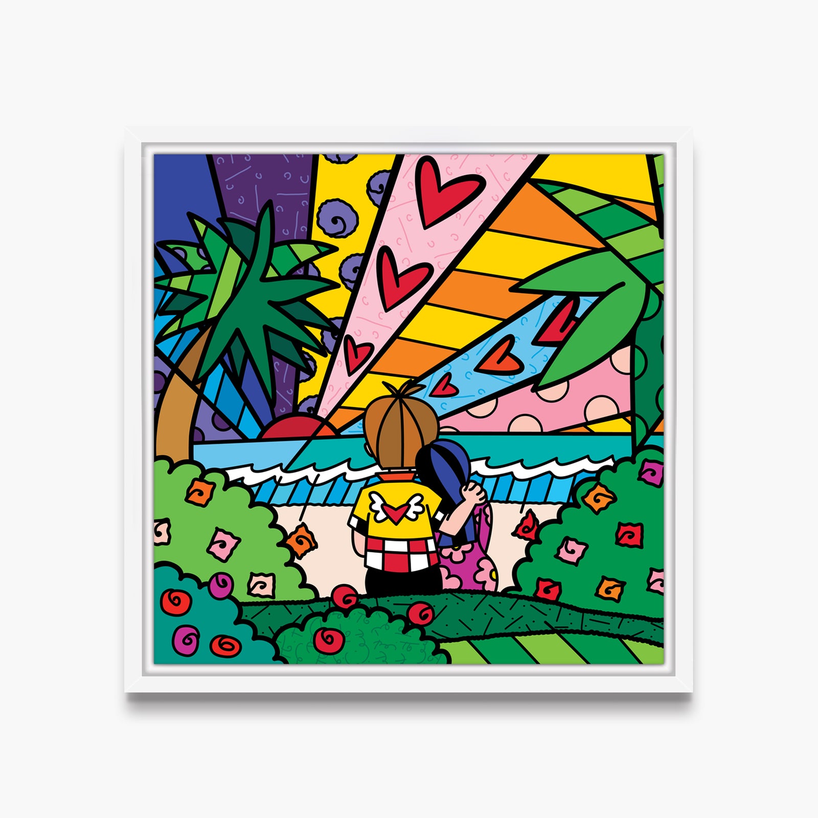 modern pop art every day limited edition print  vibrant home decor