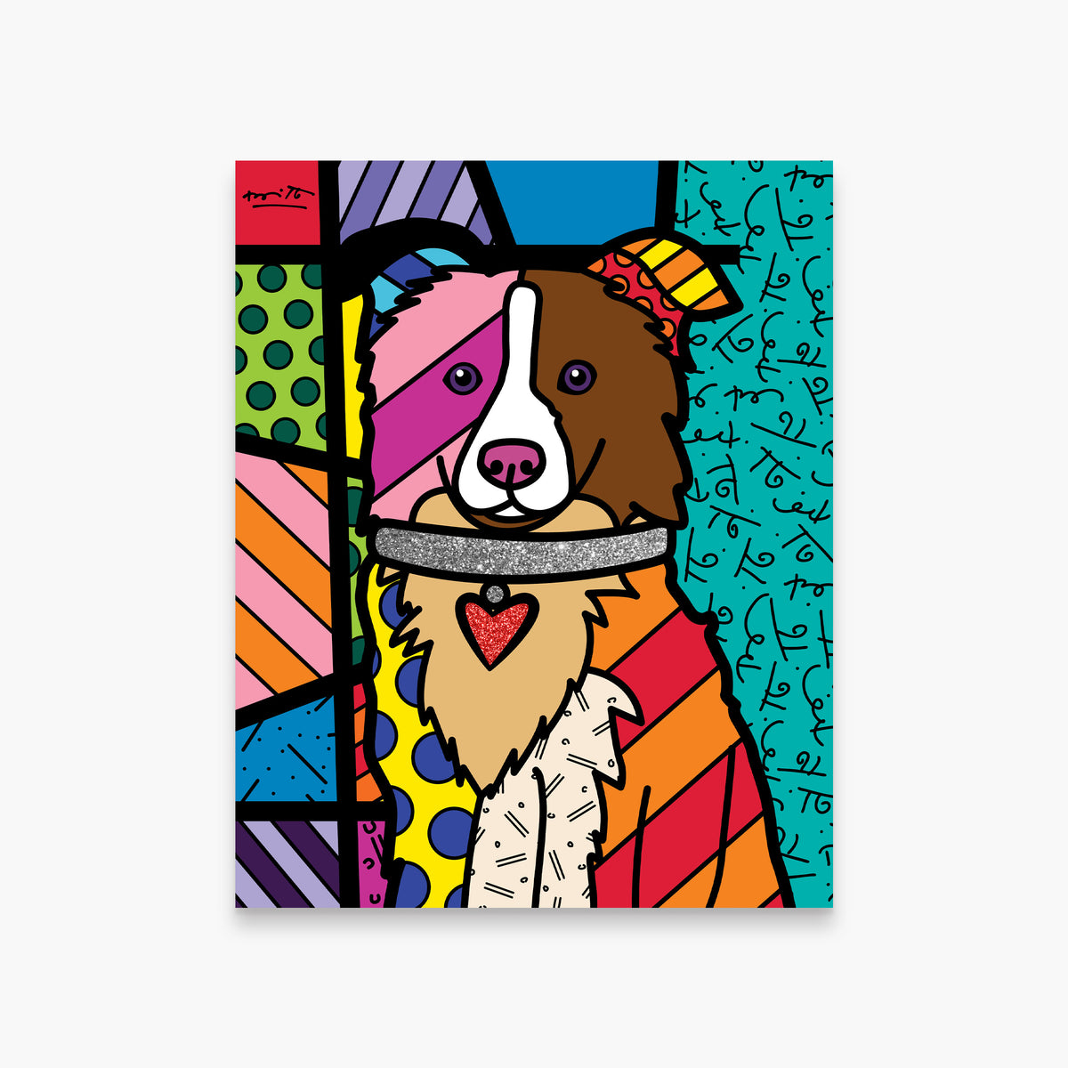 Australian Shepherd (Our Best Friends Collection) - Limited Edition Print