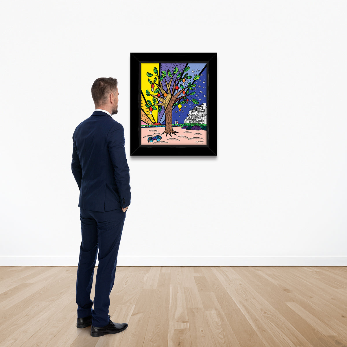favelas growing up collection limited  colorful decorative collectible gift idea