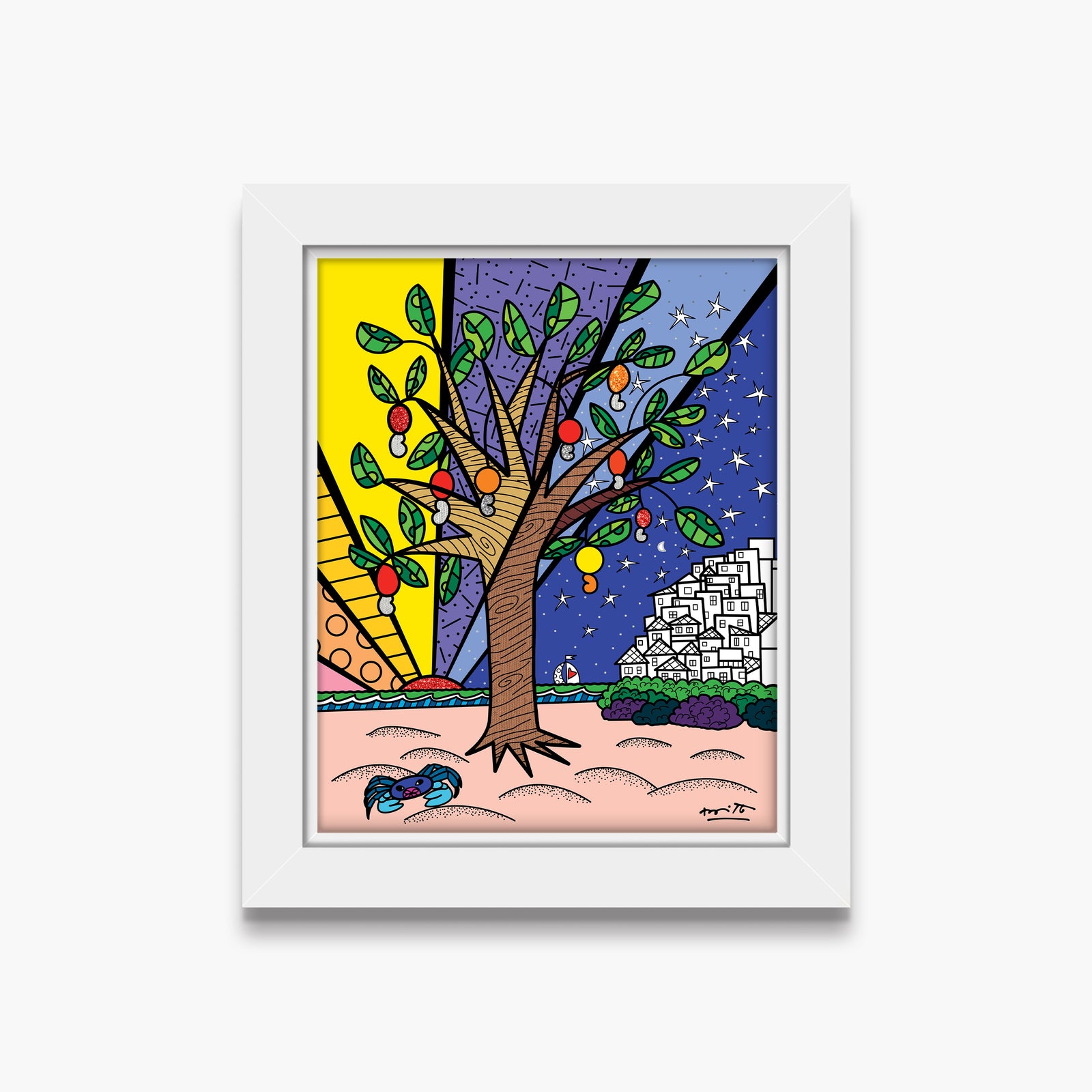 favelas growing up collection limited  colorful decorative collectible gift idea