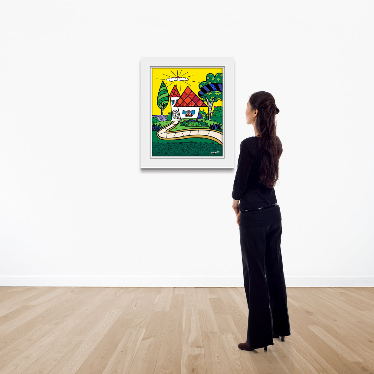 modern pop art belonging growing up collection limited  vibrant home decor