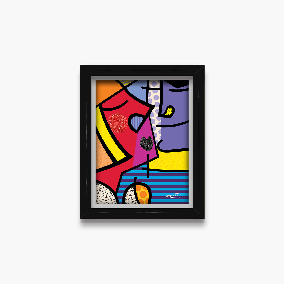 ms calvacante limited edition print  artistic colorful design collectible