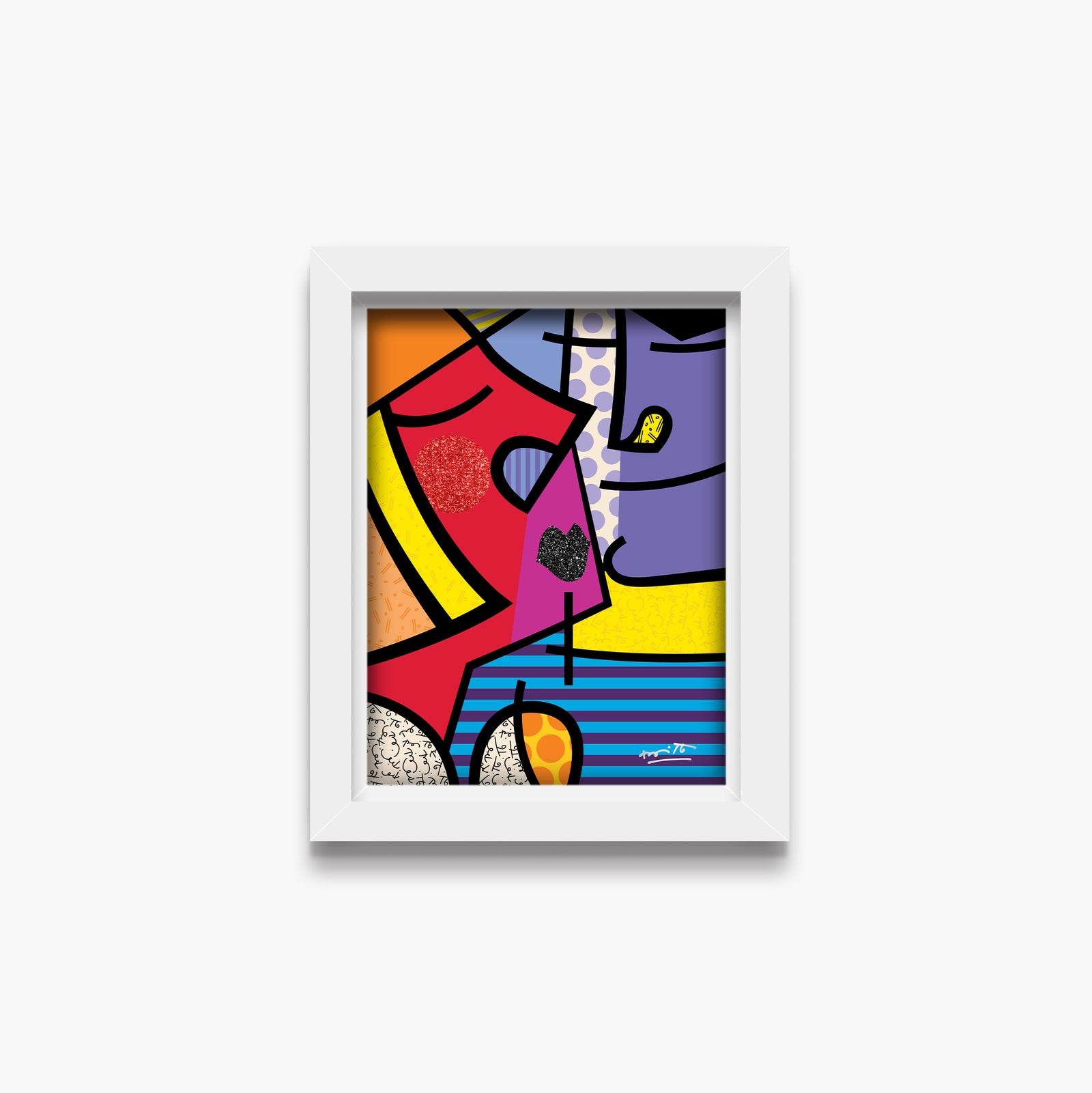 ms calvacante limited edition print  colorful decorative collectible gift idea