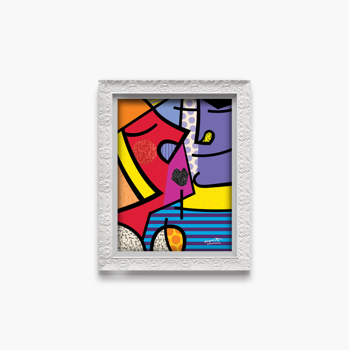 ms calvacante limited edition print  artistic colorful design collectible