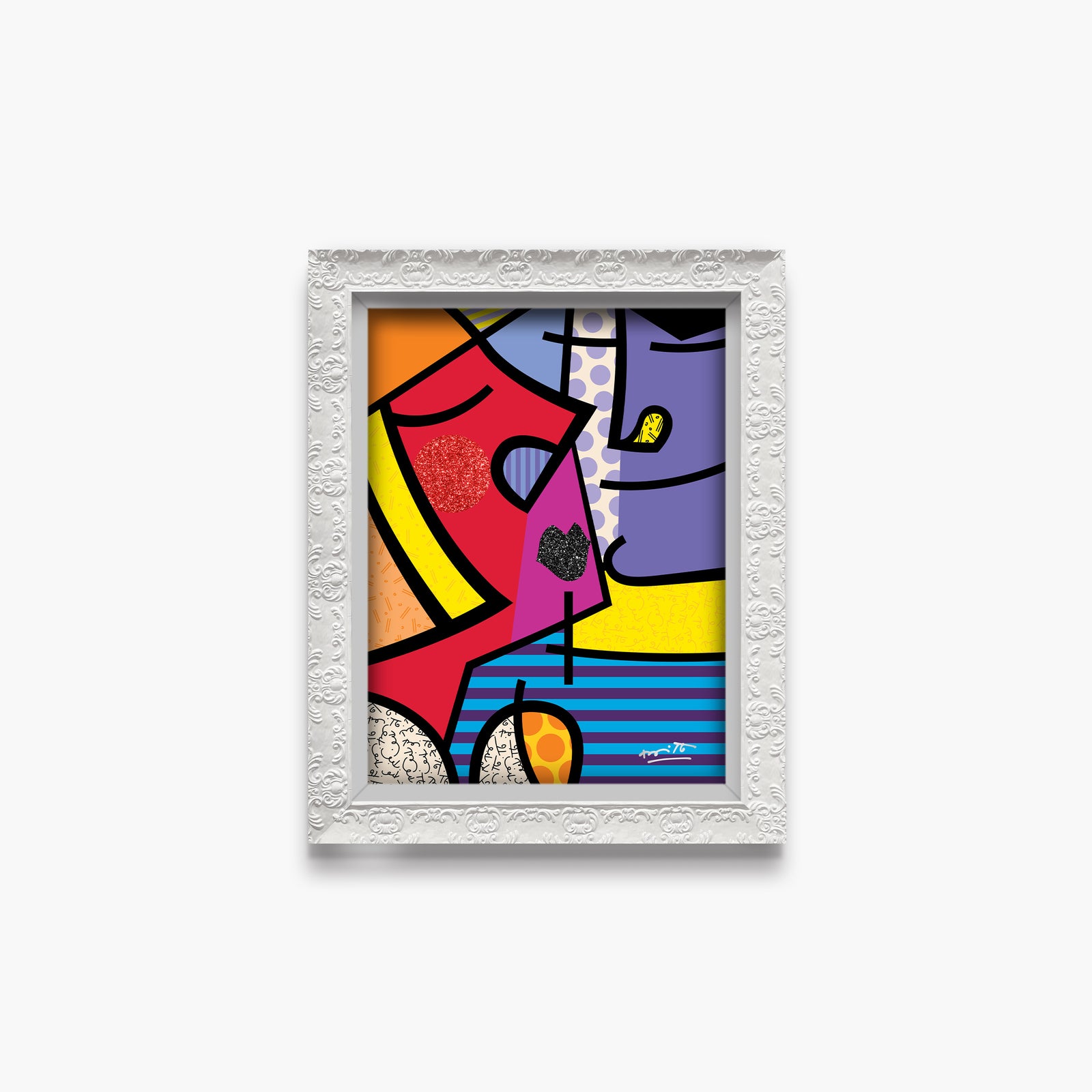 ms calvacante limited edition print  artistic colorful design collectible