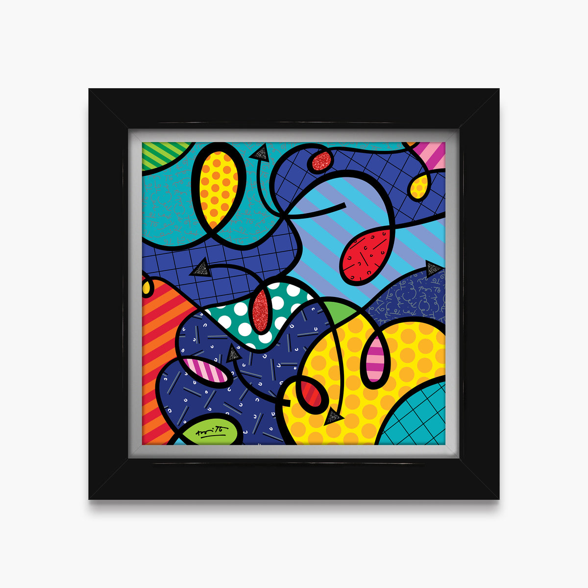 one direction limited edition print  artistic colorful design collectible