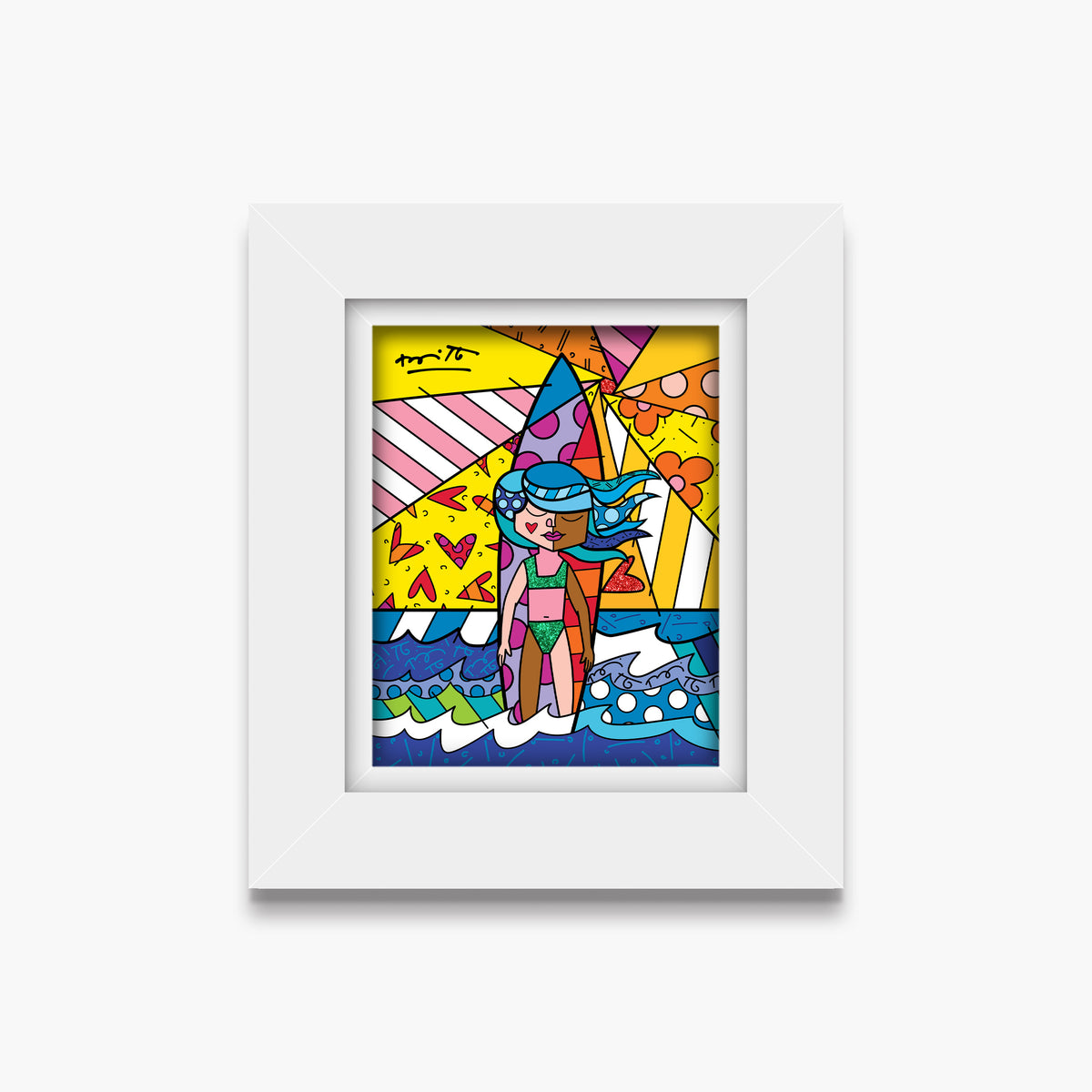 sunny day limited edition print  colorful decorative collectible gift idea