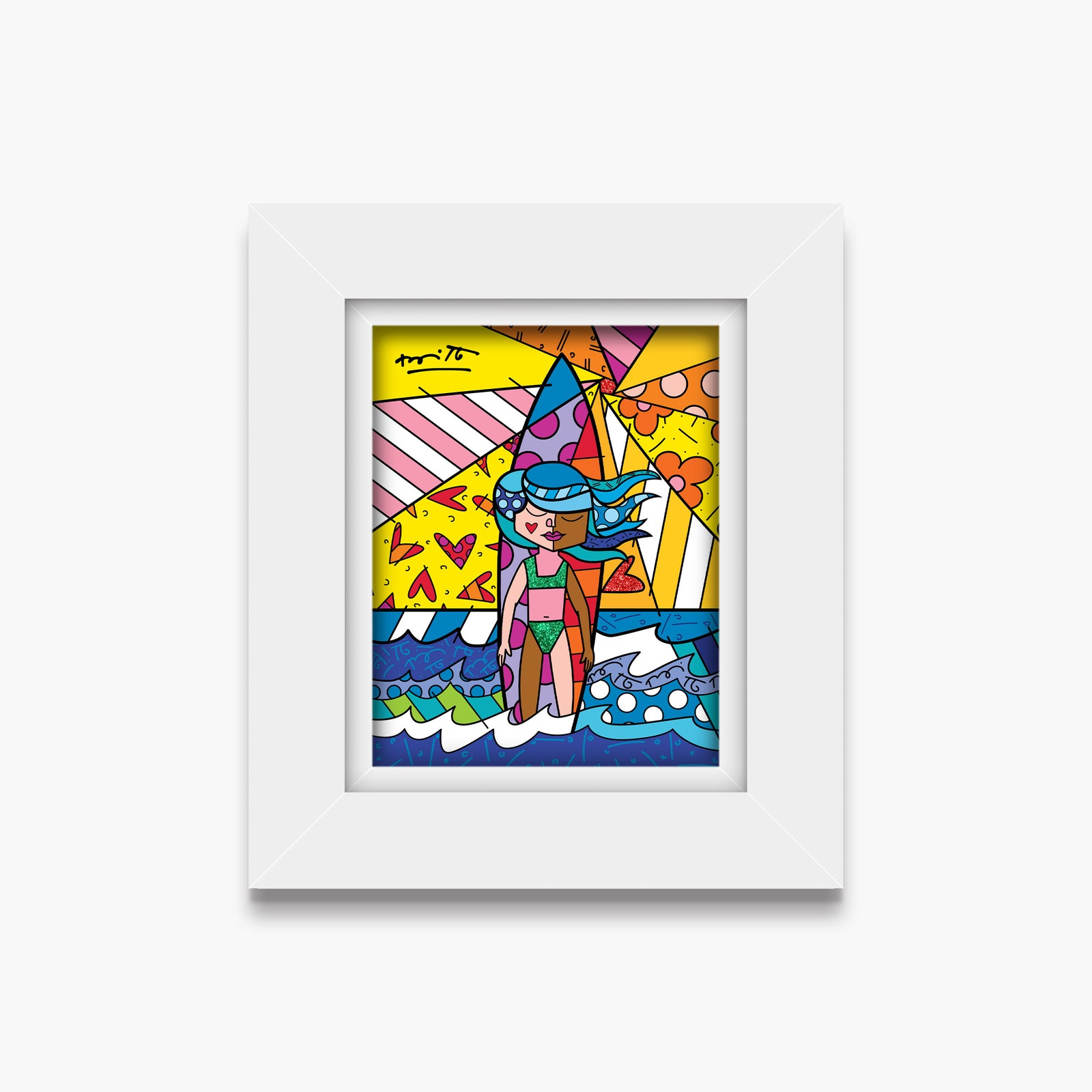 sunny day limited edition print  colorful decorative collectible gift idea