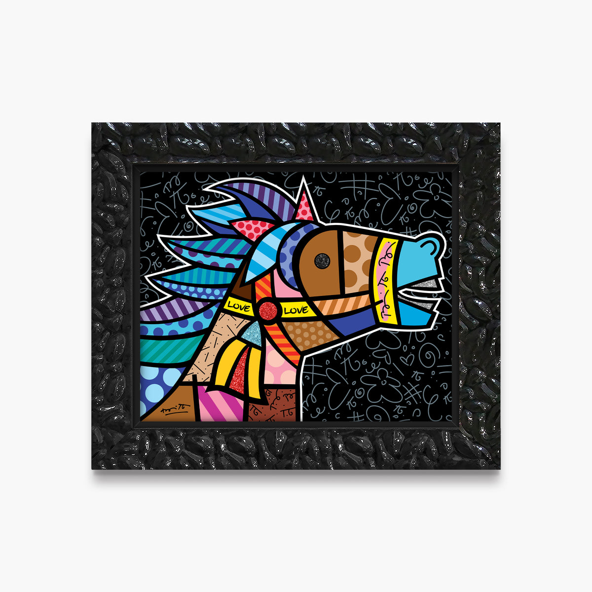 victory limited edition print  artistic colorful design collectible