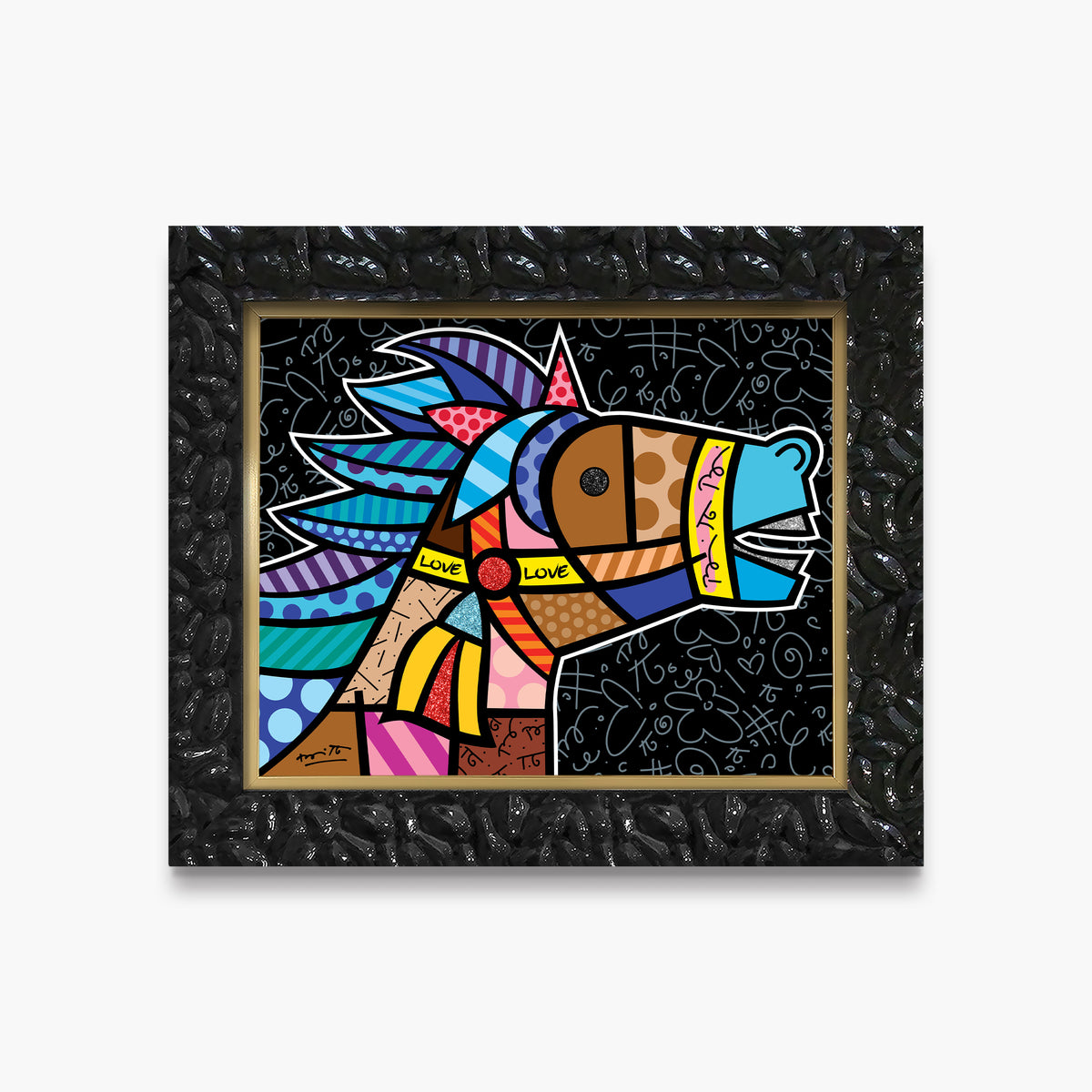 victory limited edition print  artistic colorful design collectible