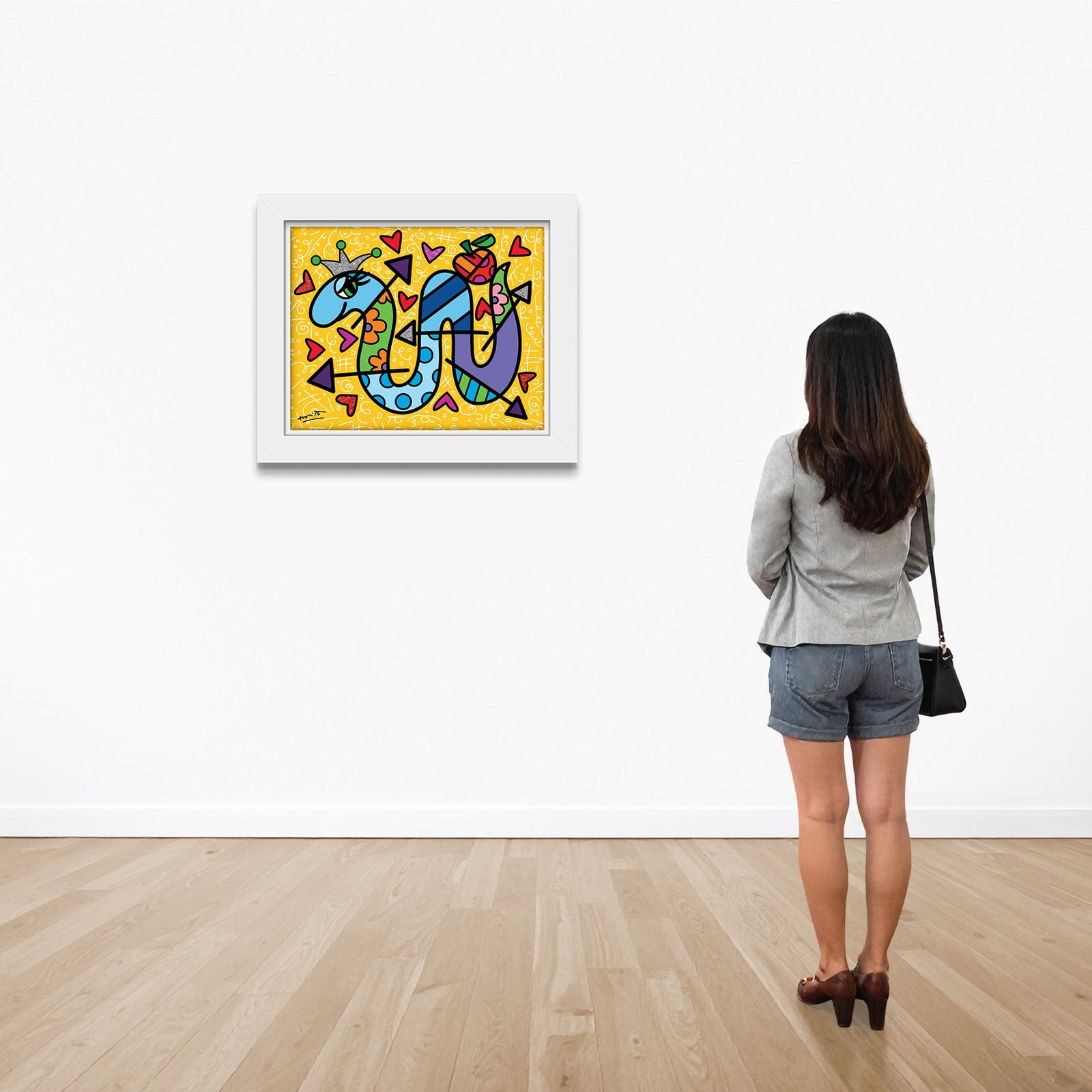 modern pop art another temptation limited edition print  vibrant home decor