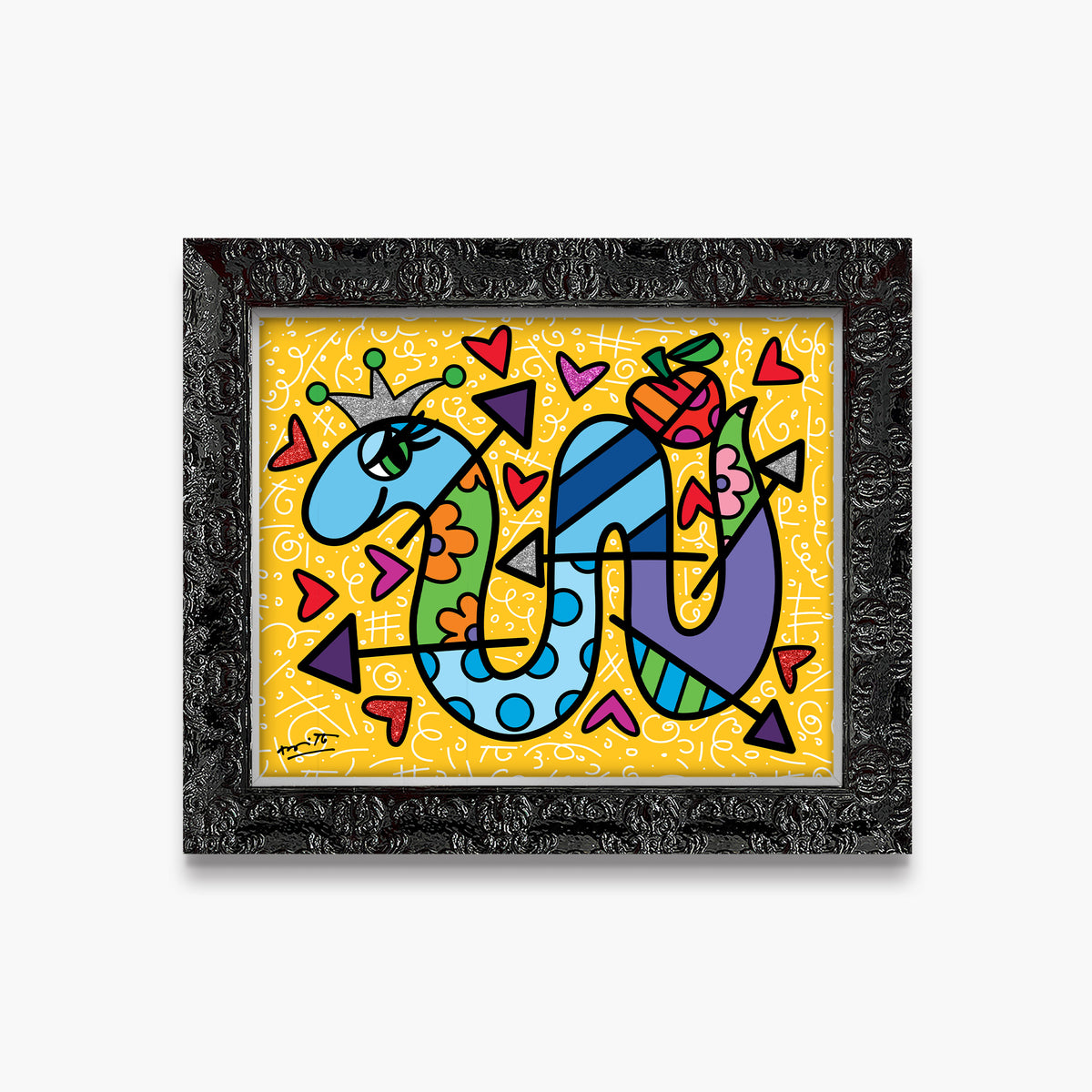 modern pop art another temptation limited edition print  vibrant home decor
