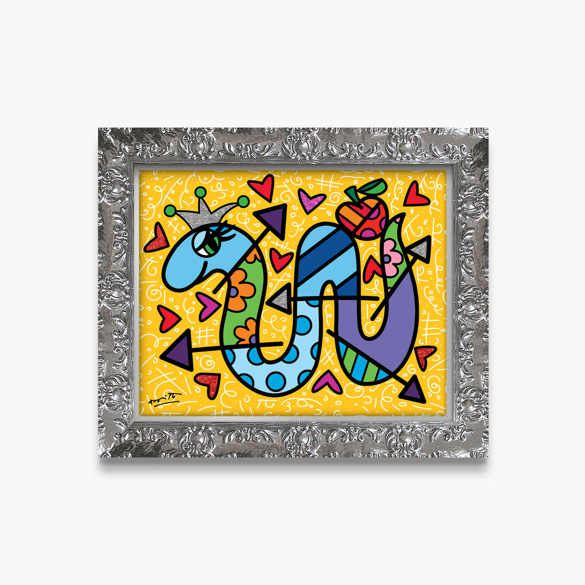 another temptation limited edition print  artistic colorful design collectible