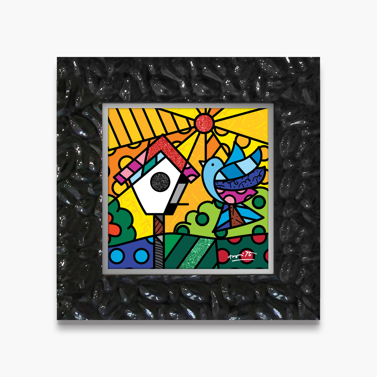 home sweet home limited edition  artistic colorful design collectible