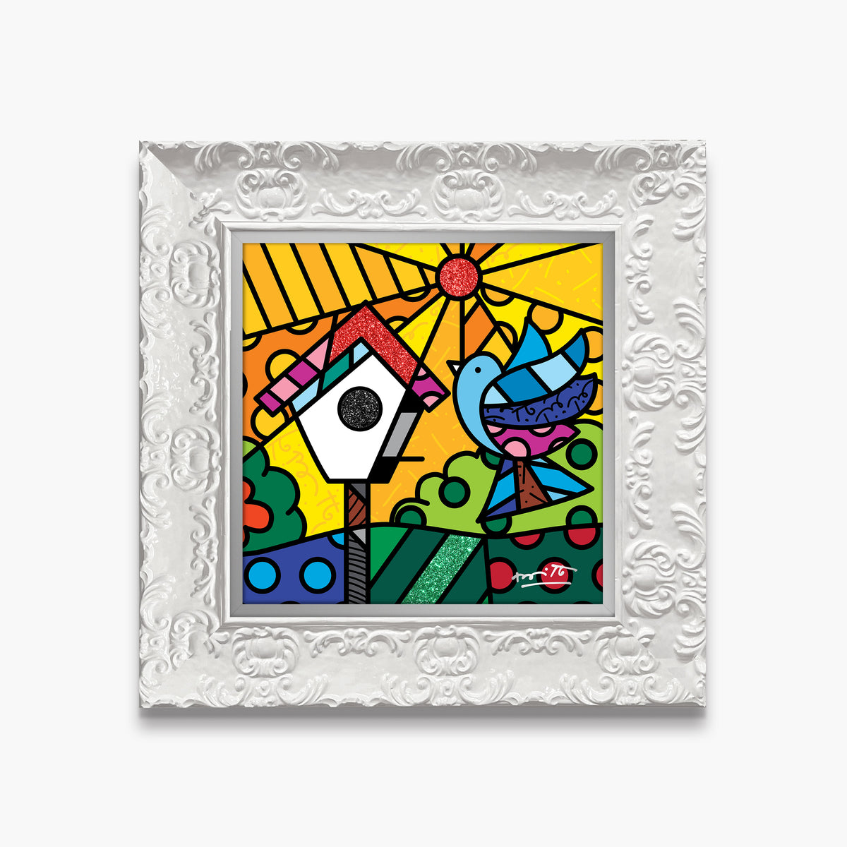 modern pop art home sweet home limited edition  vibrant home decor