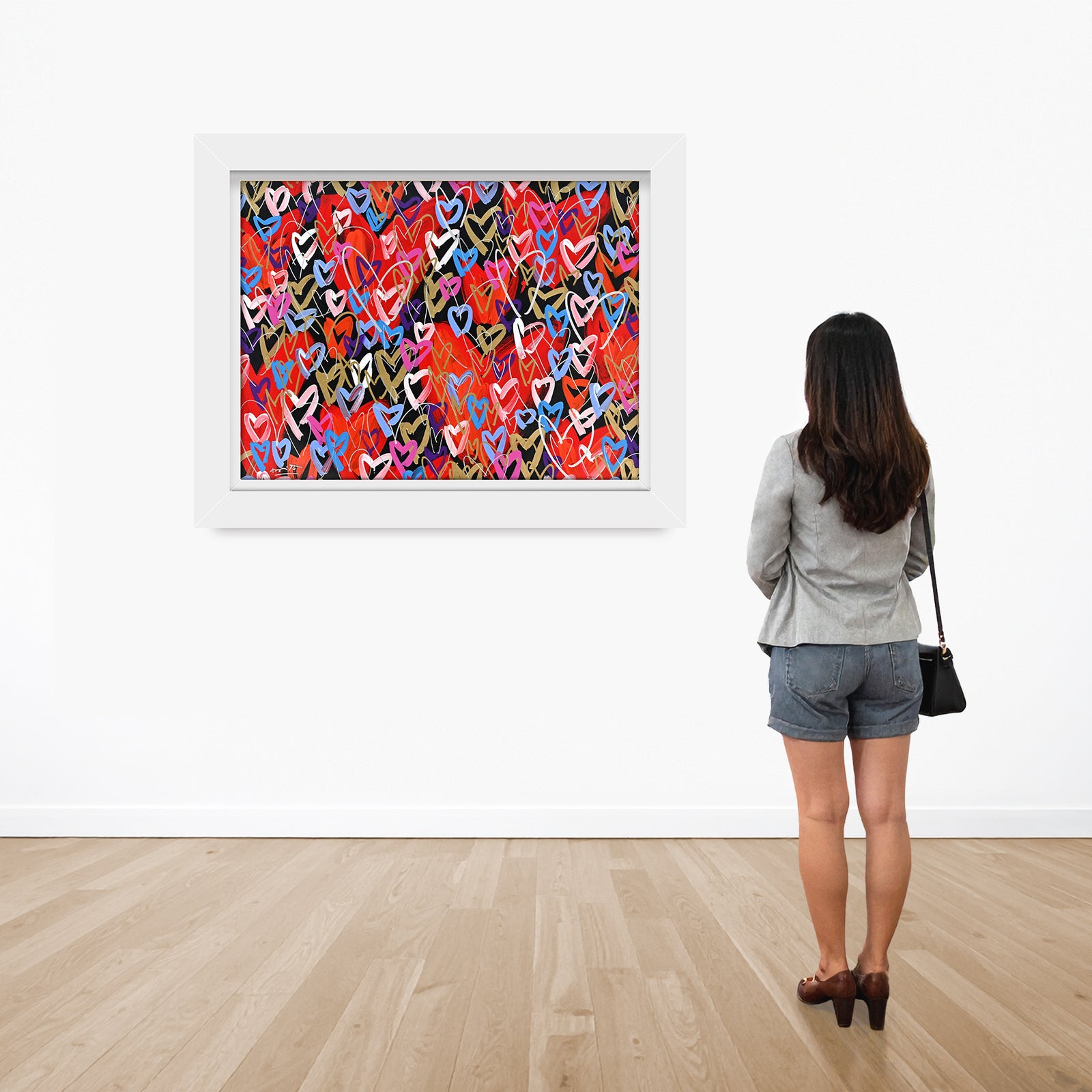 modern pop art loads of love limited edition  vibrant home decor