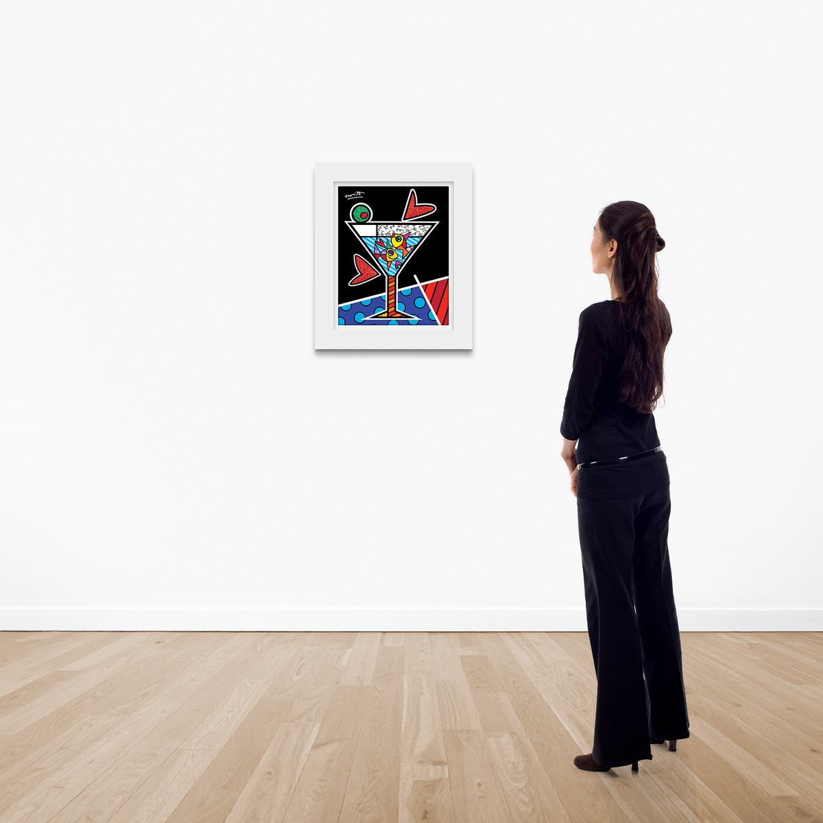 modern pop art cheers to love limited edition  vibrant home decor