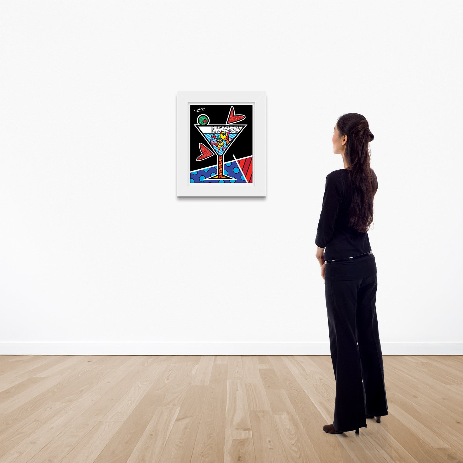 modern pop art cheers to love limited edition  vibrant home decor