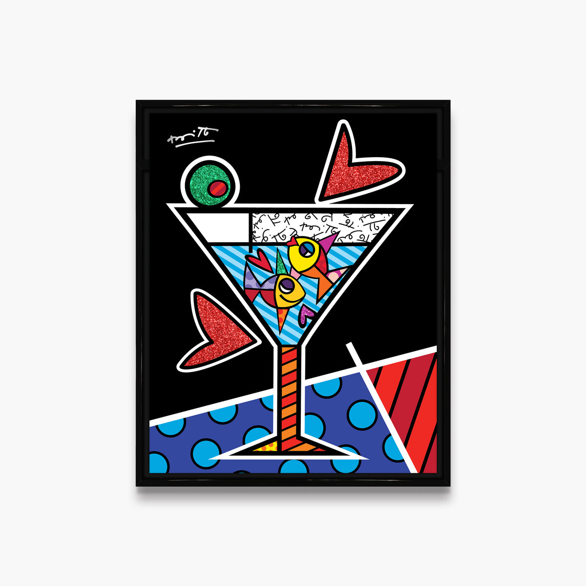 cheers to love limited edition  colorful decorative collectible gift idea